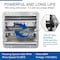 Ipower 10 Inch Shutter Exhaust Fan Aluminum+  fan speed controller + Disposal Power Cord Kit HIFANXEXHAUST10CTB - alternate 8